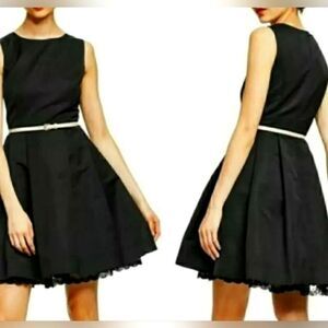 Jason Wu 20th Anniversary Collection, Black A Line dress for women, size xsmall